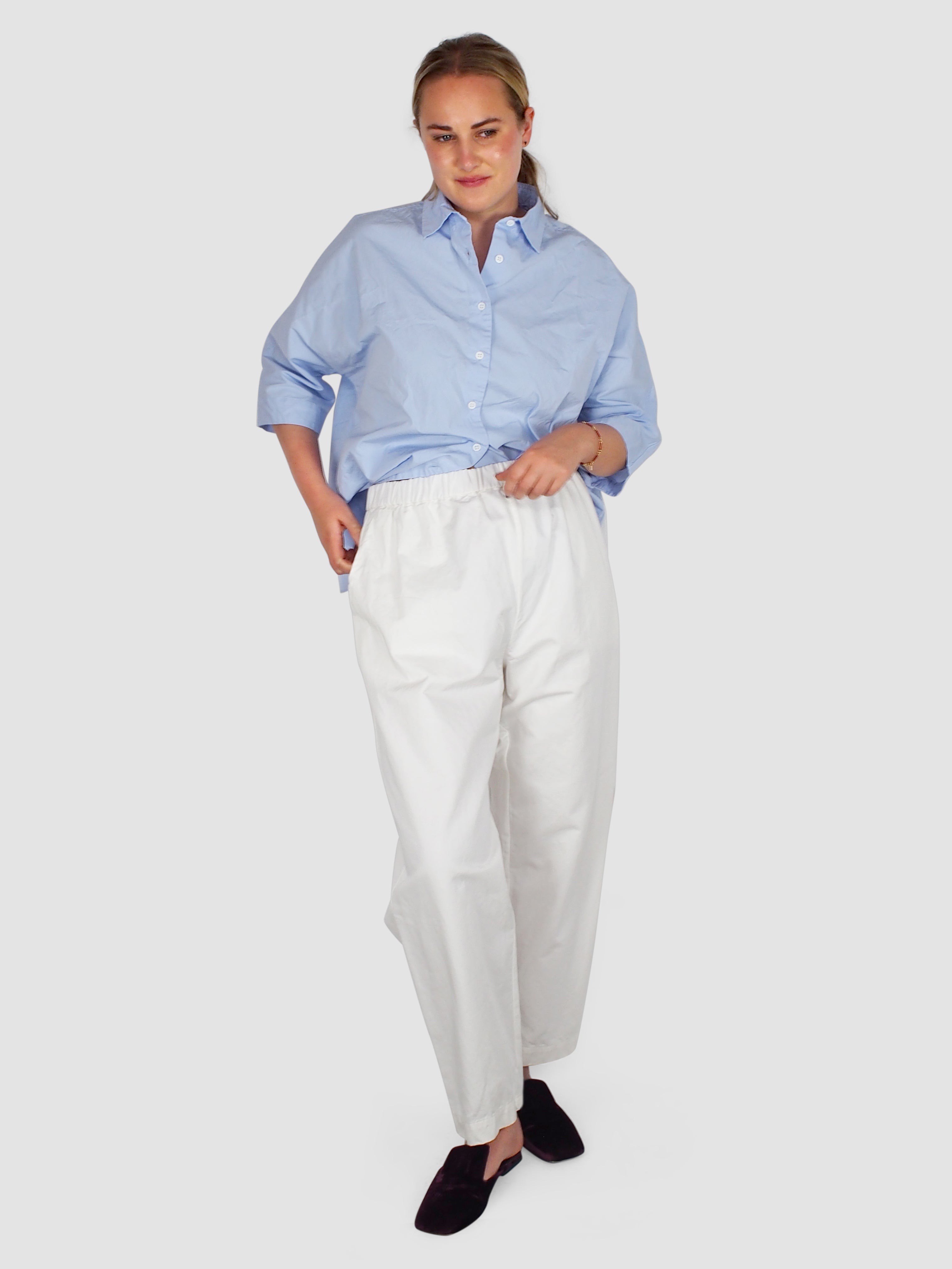 Fabi Italian Pant - Twill - White