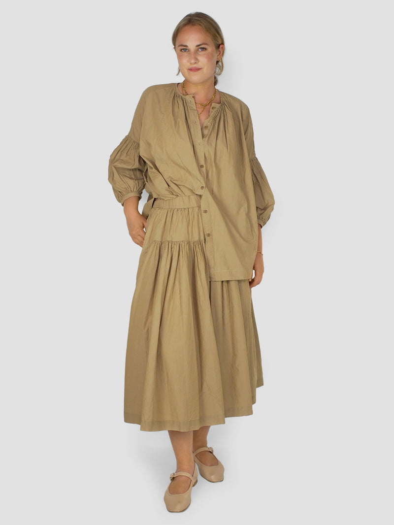 PYJ Skirt - Light Paper - Camel
