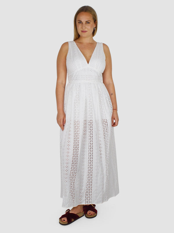 Lucina Dress - White