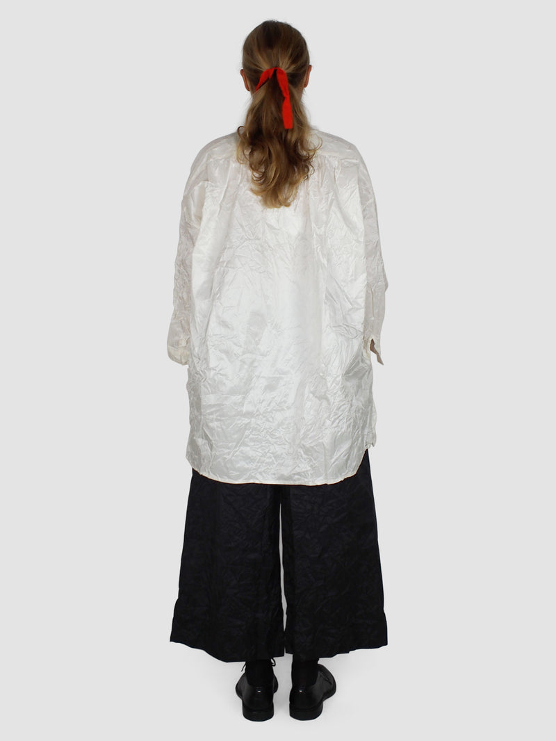 Daniela Gregis-Washed Shirt Kora - Ivory White-Shirts-One Size-Boboli-Vancouver-Canada