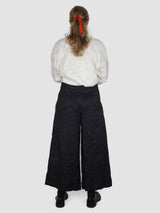 Daniela Gregis-Washed Trousers Classic - Black-Pants-One Size-Boboli-Vancouver-Canada