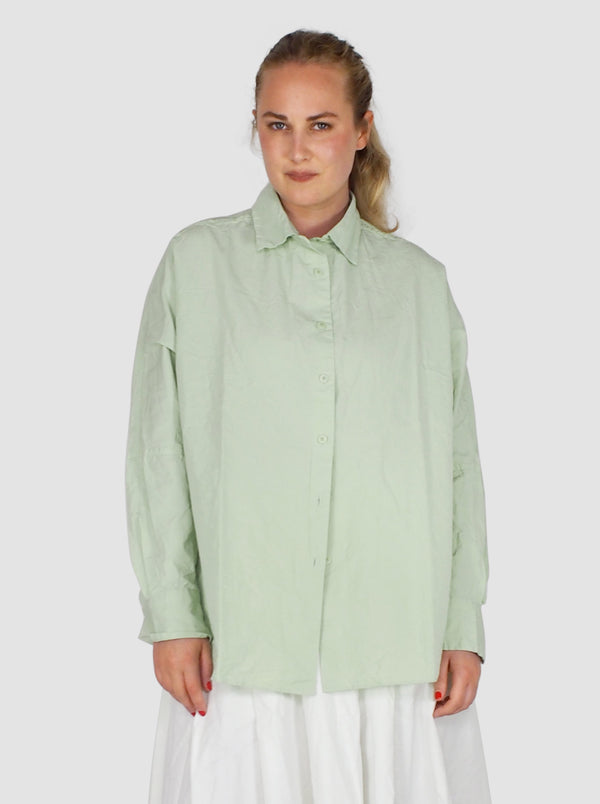Casey Casey-Waga Soleil Shirt - Paper Cot - Jade-Shirts-Boboli-Vancouver-Canada
