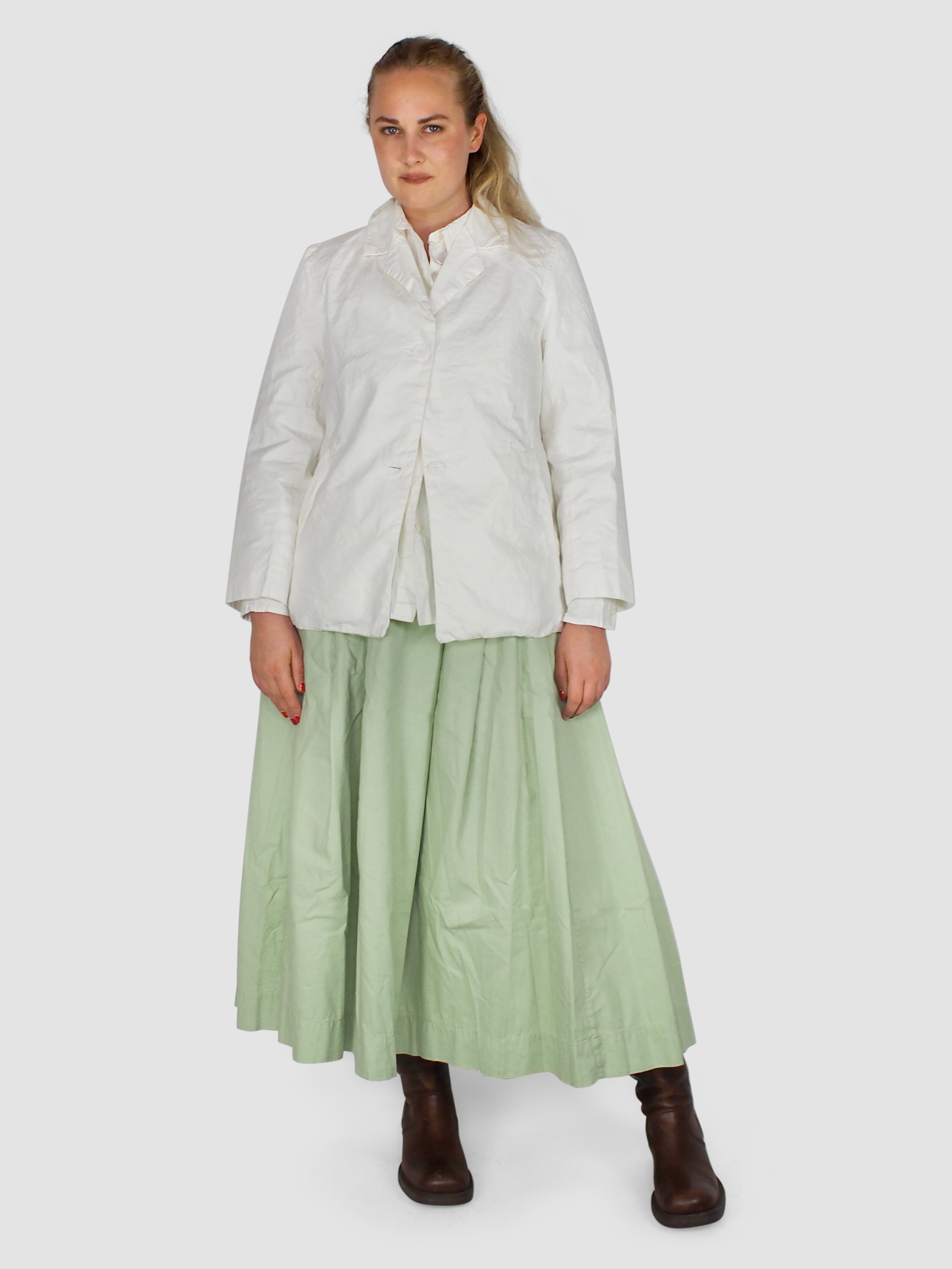 Casey Casey-Bowling Skirt - Cot Lin - Jade-Skirts-Boboli-Vancouver-Canada