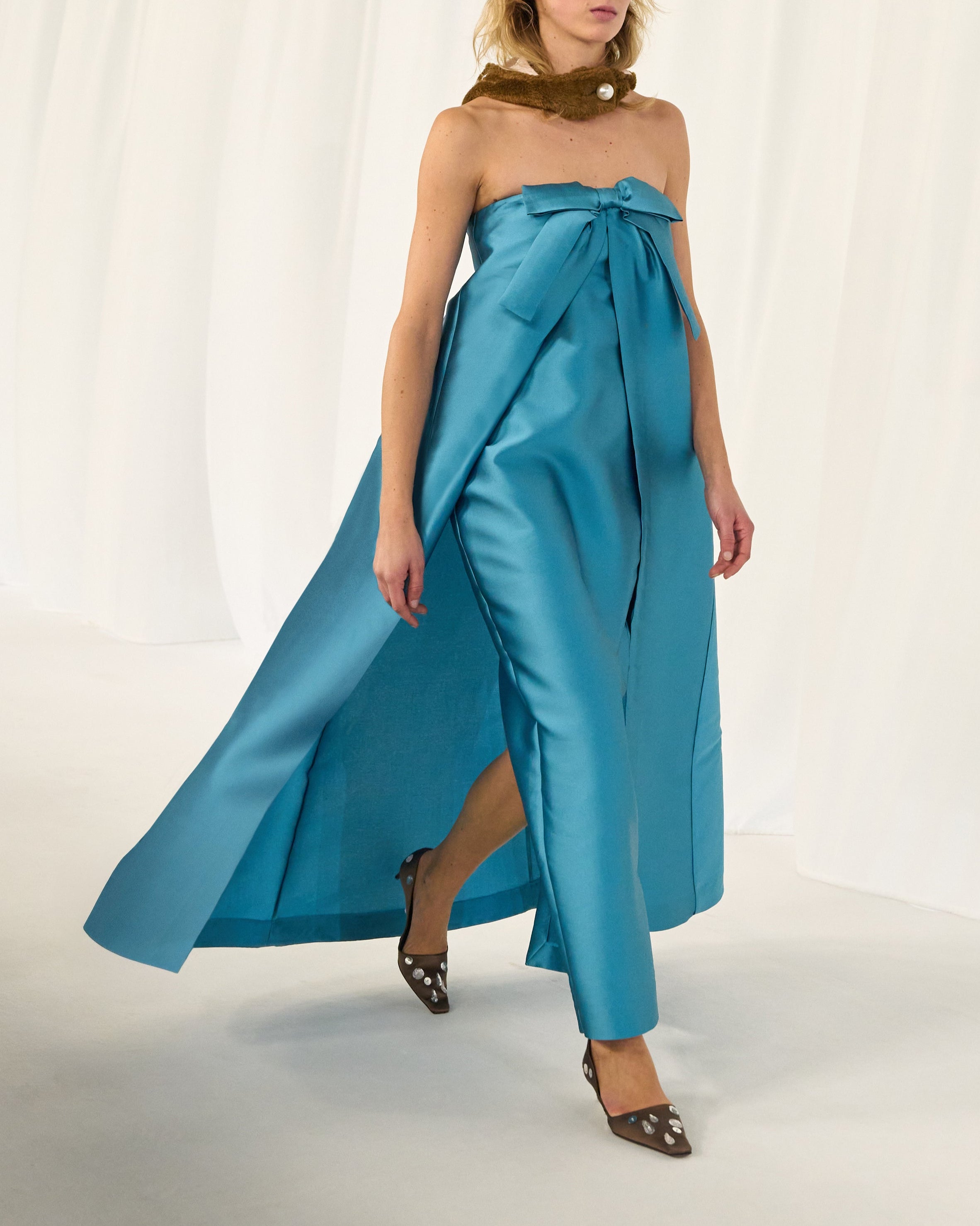 Bernadette-Dress Jacques - Sky Blue-Dresses-Boboli-Vancouver-Canada