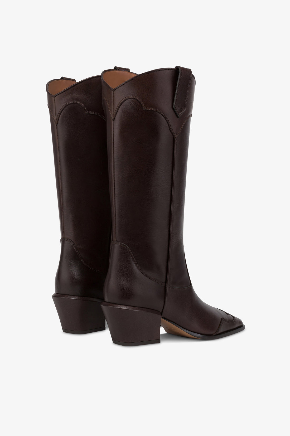 Paris Texas-Bettina Western Boot 50 - Ebony-Shoes-Boboli-Vancouver-Canada