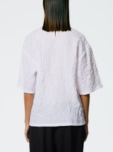 Tibi-Crinkle Shirting Easy T - White-Shirts-Boboli-Vancouver-Canada