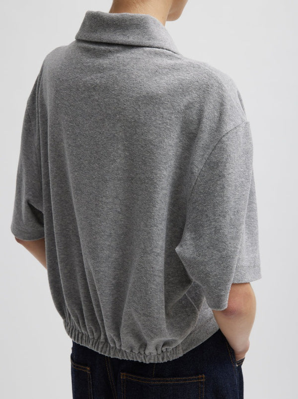 Tibi Crinkle Shirting Oversized Shirt, Midnight Navy – Kick Pleat