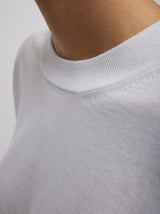 Tibi-Superfine Gauge Perfect Men's Pullover - White-Sweaters-Boboli-Vancouver-Canada