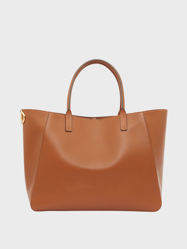 Valentino-VLogo Side Tote - Tobacco-Bags-One Size-Boboli-Vancouver-Canada