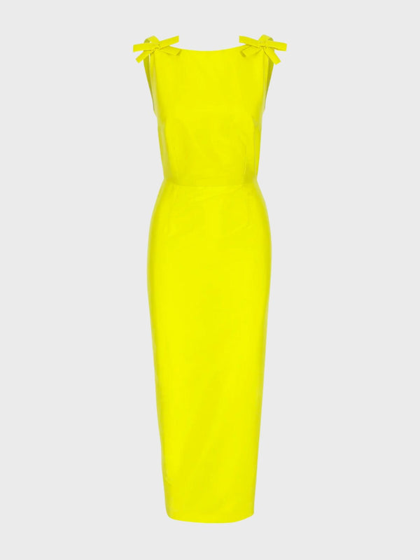 Bernadette-Midi Dress Kim - Yellow-Dresses-Boboli-Vancouver-Canada