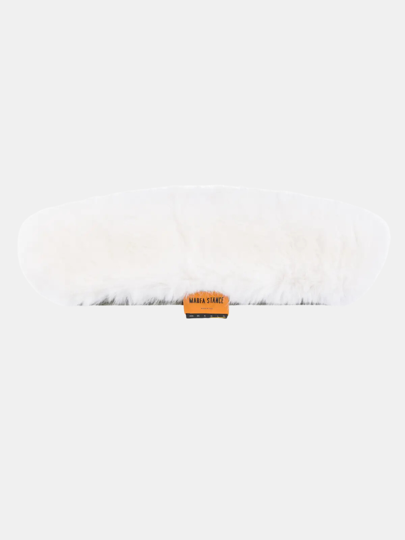 Faux Fur Collar - White