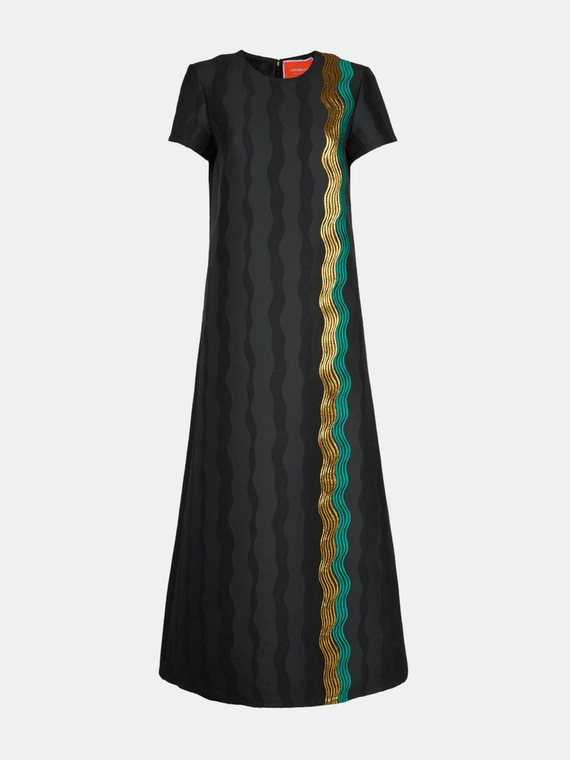 La DoubleJ-Swing Dress - Jaquard the Nile-Dresses-Boboli-Vancouver-Canada