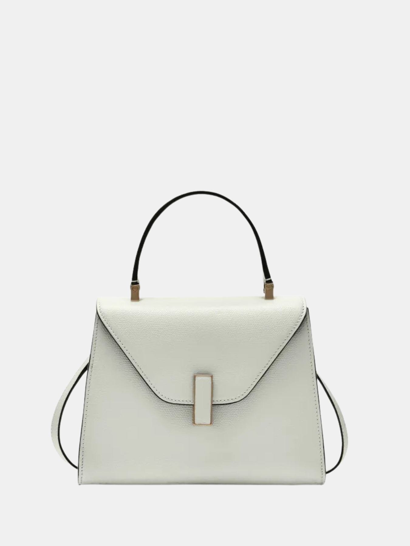 Valextra-Iside Top Handle Mini Bag - Off White-Bags-One Size-Boboli-Vancouver-Canada