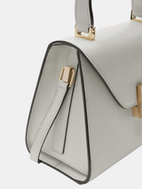 Valextra-Iside Top Handle Mini Bag - Off White-Bags-One Size-Boboli-Vancouver-Canada