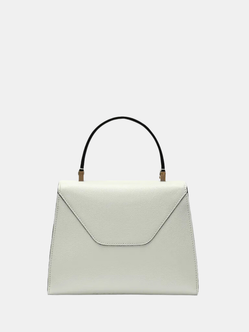 Valextra-Iside Top Handle Mini Bag - Off White-Bags-One Size-Boboli-Vancouver-Canada