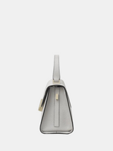 Valextra-Iside Top Handle Mini Bag - Ash Grey-Bags-One Size-Boboli-Vancouver-Canada