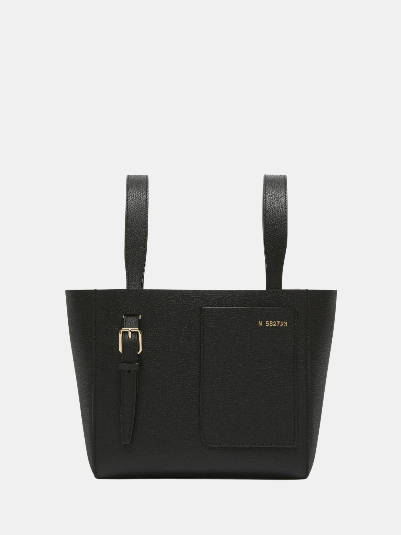 Valextra-Soft Bucket Micro Bag - Black-Bags-One Size-Boboli-Vancouver-Canada