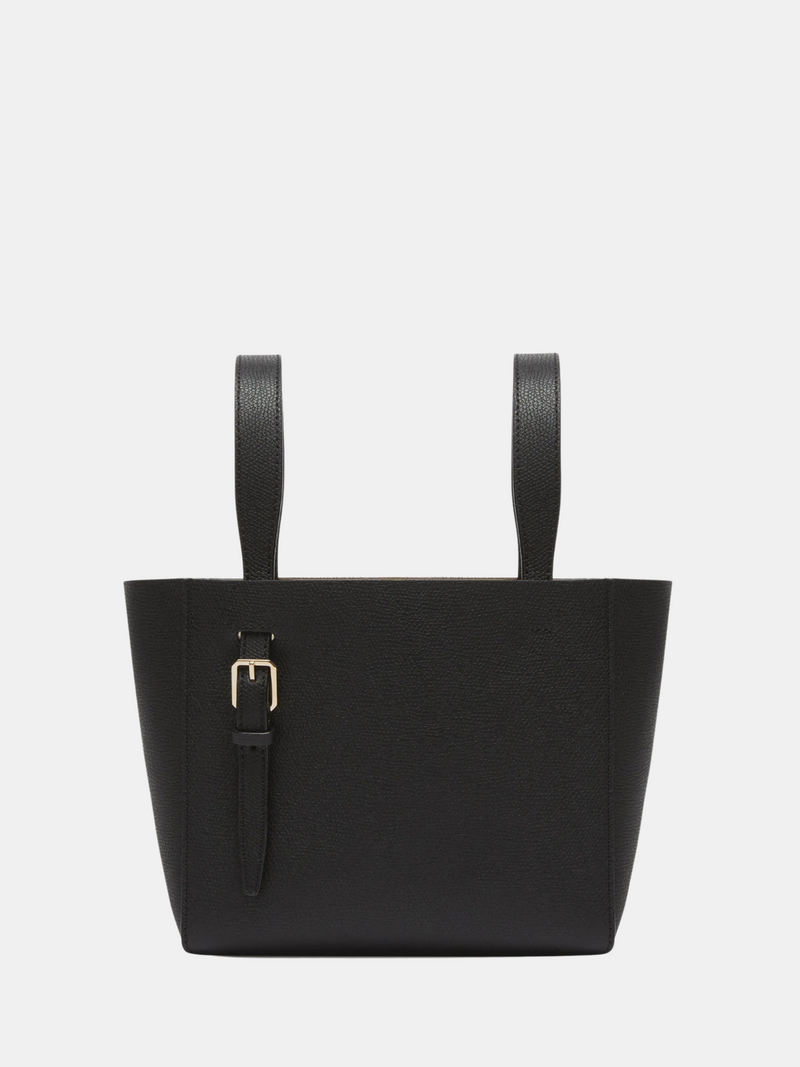 Valextra-Soft Bucket Micro Bag - Black-Bags-One Size-Boboli-Vancouver-Canada