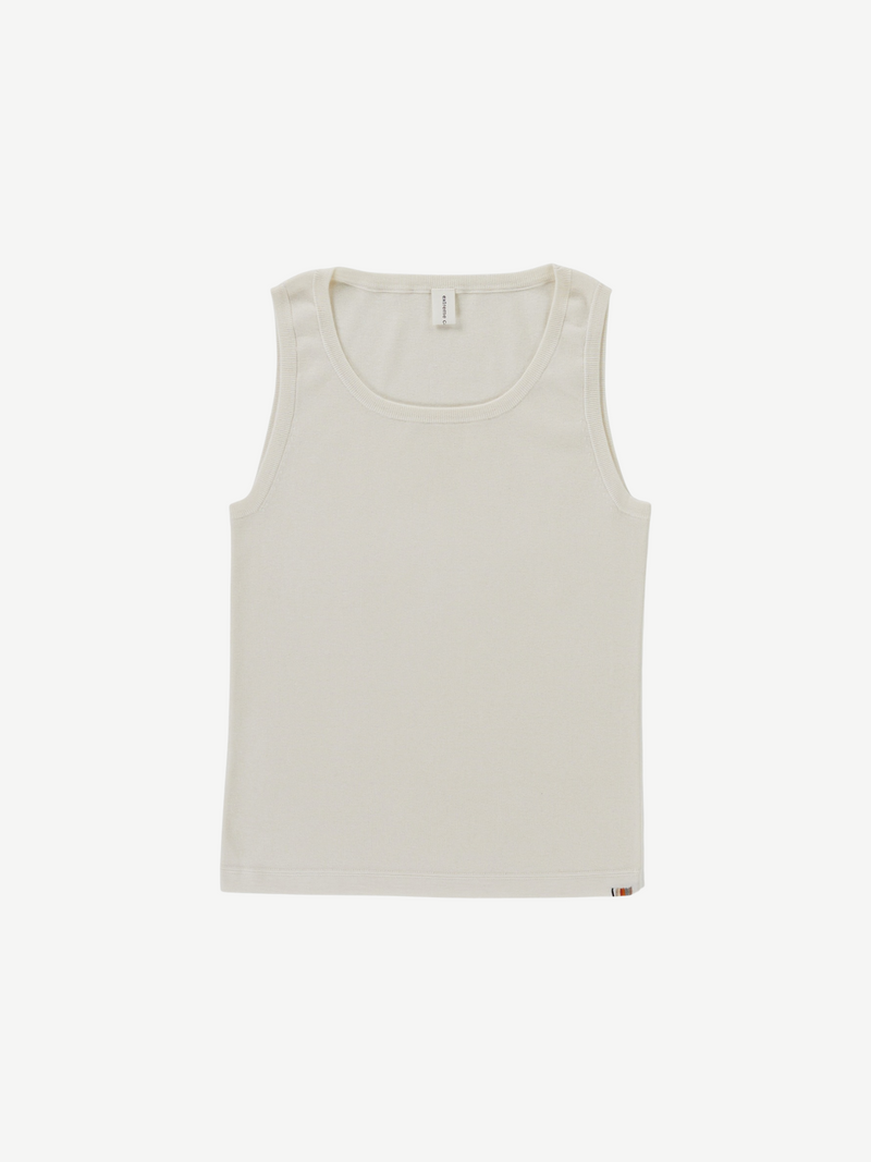 Extreme Cashmere-n°333 Singlet - Snow-Tops-One Size-Boboli-Vancouver-Canada