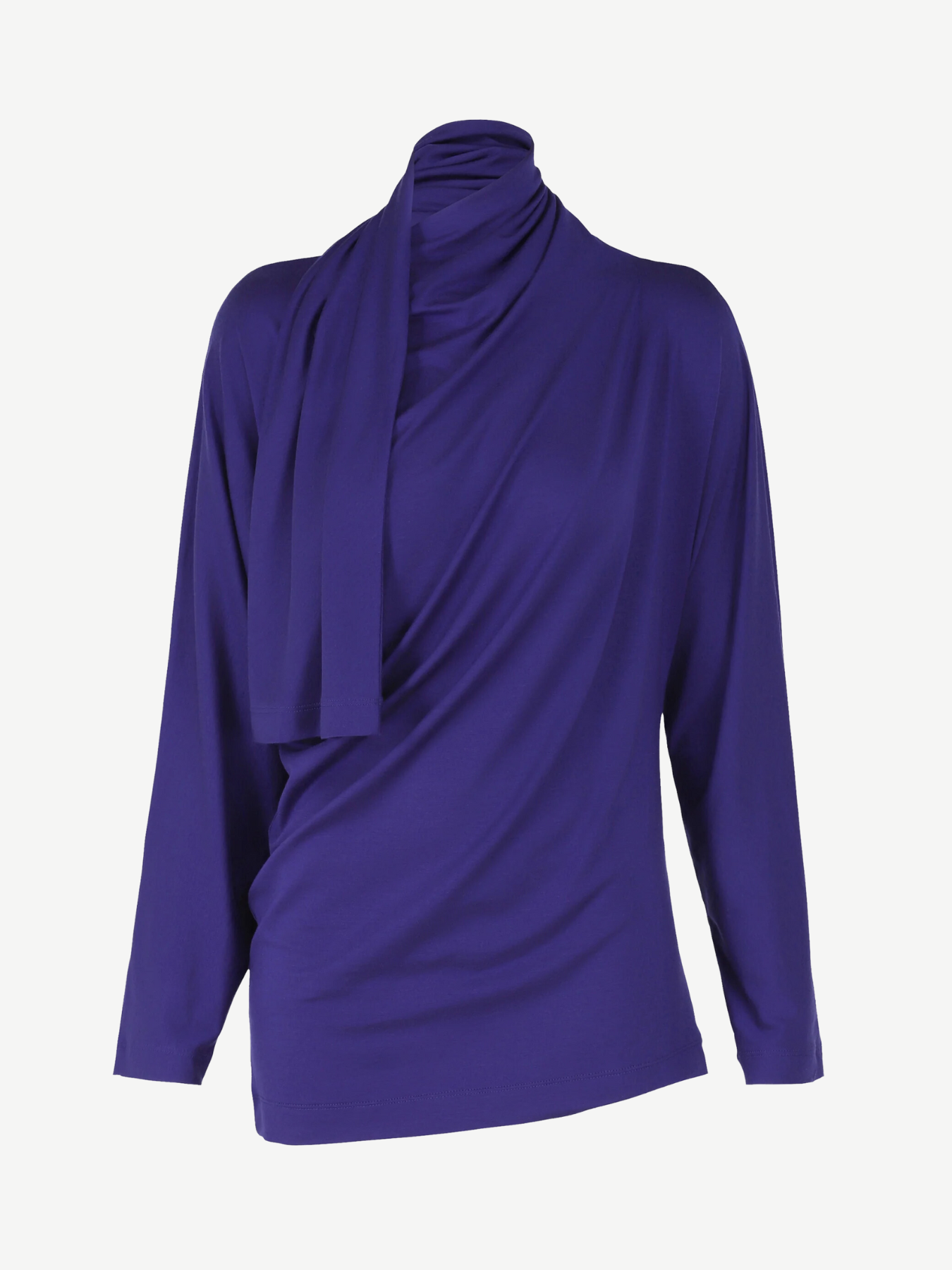 Issey Miyake-Wind Smooth Jersey Shirt - Dawn Blue-Shirts-JP 02-Boboli-Vancouver-Canada