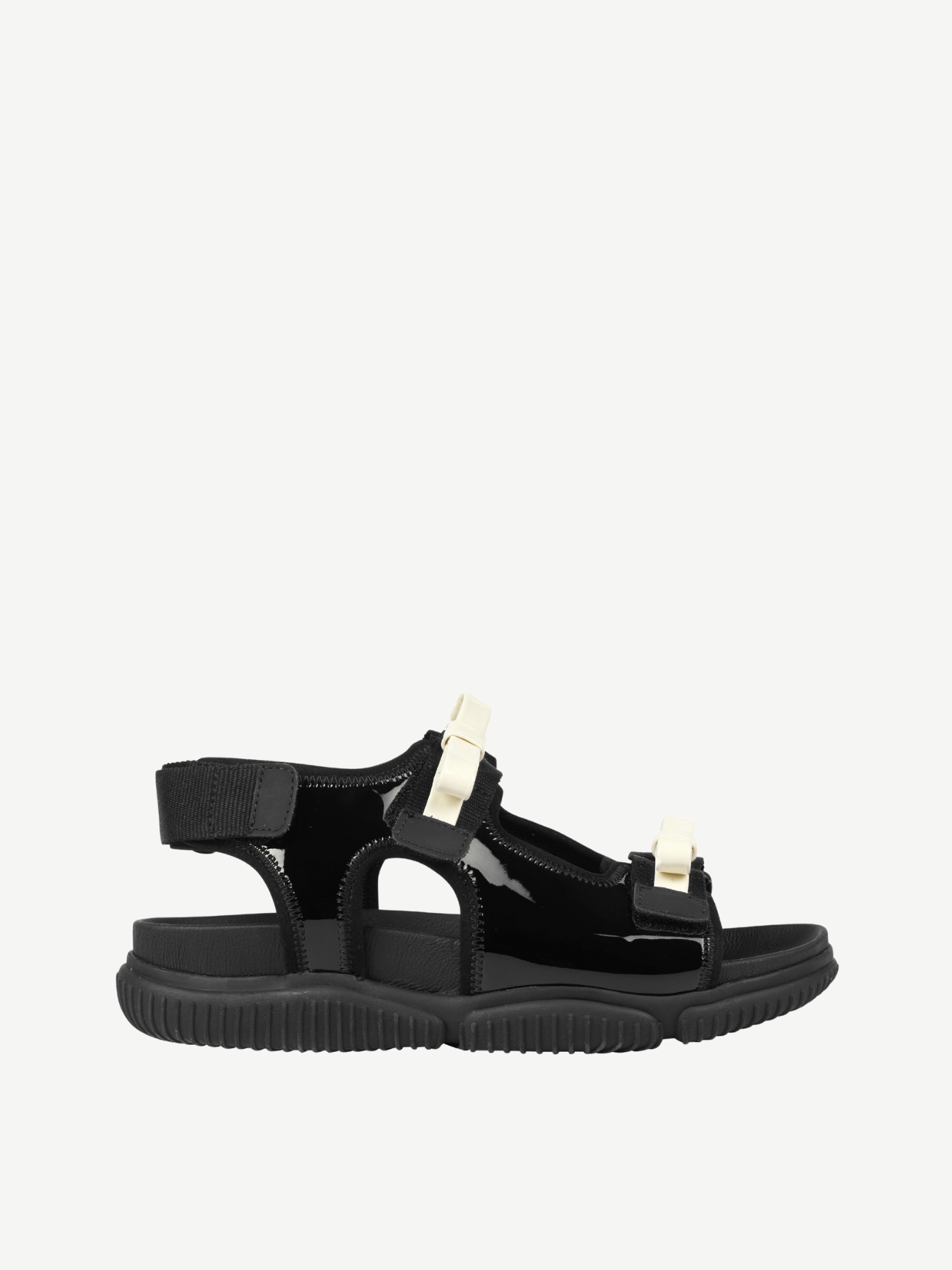 Cecilie Bahnsen-Valeria Sandal - Black/Yellow-Shoes-36-Boboli-Vancouver-Canada