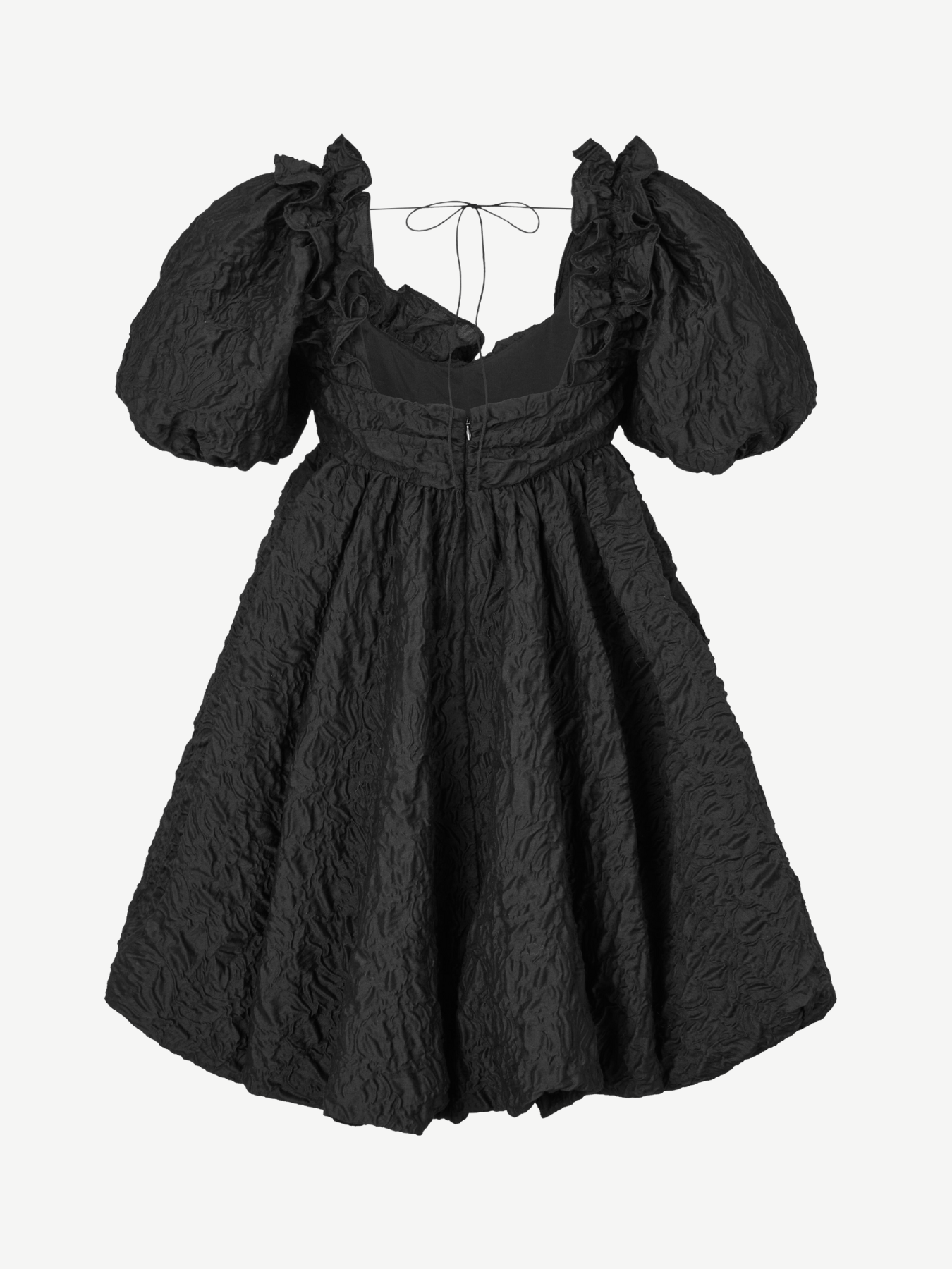 Cecilie Bahnsen-Gwen Dress - Black-Dresses-UK 08-Boboli-Vancouver-Canada