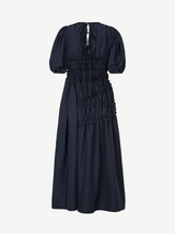 Cecilie Bahnsen-Omara Dress - Navy Blue-Dresses-Boboli-Vancouver-Canada