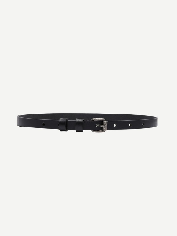 Aspesi-Leather Belt - Black-Belts-IT 40-Boboli-Vancouver-Canada