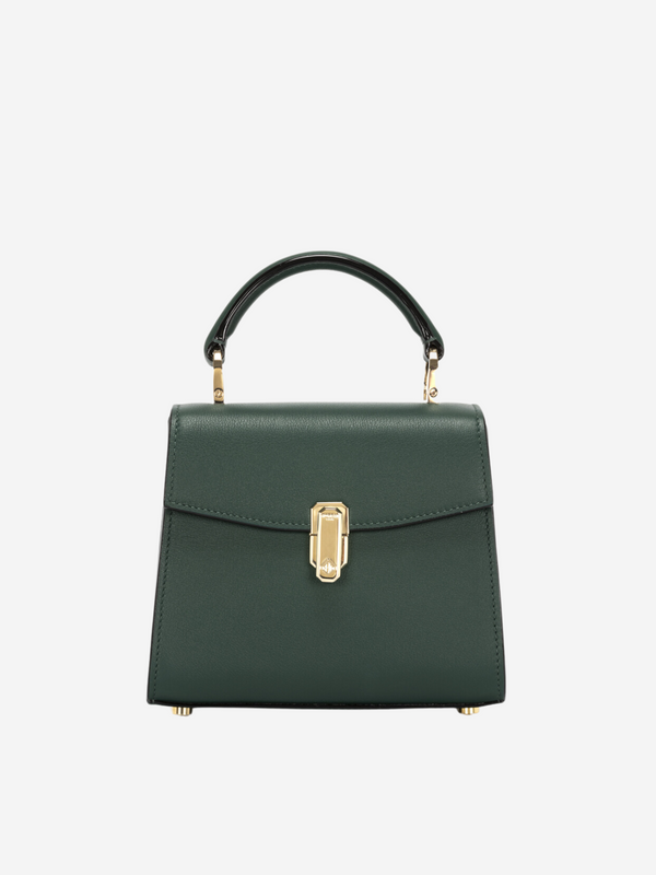 Leather Sophie Micro Bag Dark Green