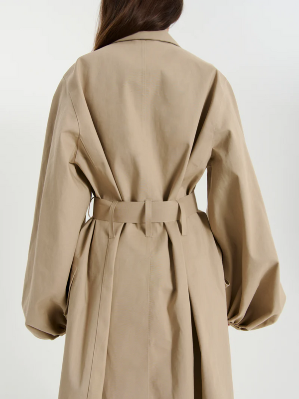 Cecilie Bahnsen-Oliver Coat - Sand-Coats-XS/S-Boboli-Vancouver-Canada