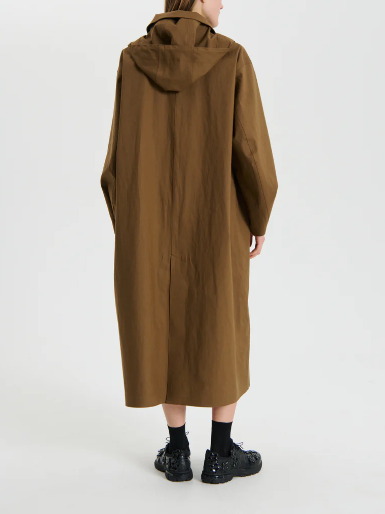 Cecilie Bahnsen-Onid Coat - Brown-Coats-XS/S-Boboli-Vancouver-Canada