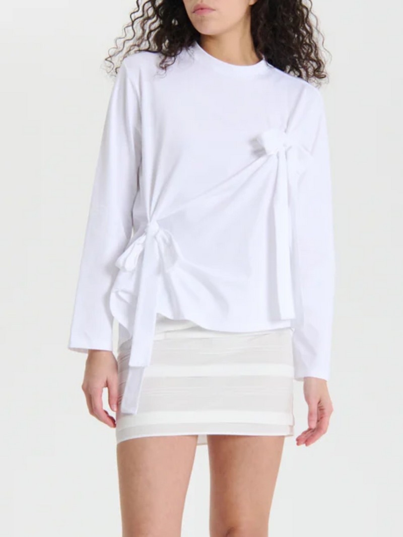 Cecilie Bahnsen-October Top - White-Tops-UK 08-Boboli-Vancouver-Canada