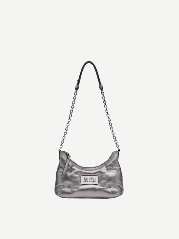 Maison Margiela-Glam Slam Hobo Micro - Metallic Grey-Bags-One Size-Boboli-Vancouver-Canada