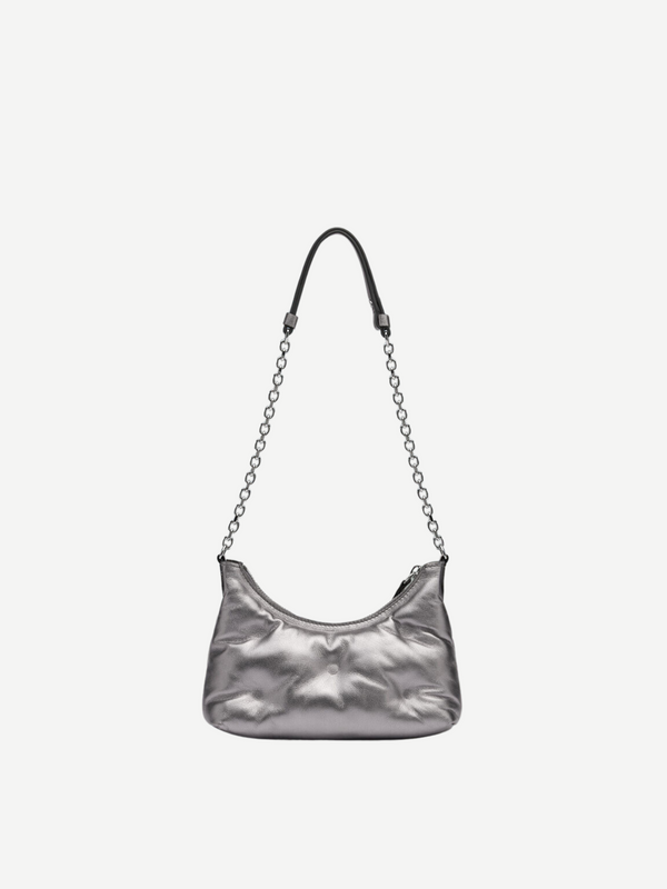 Maison Margiela-Glam Slam Hobo Micro - Metallic Grey-Bags-One Size-Boboli-Vancouver-Canada