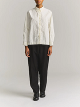 Casey Casey-Elena Shirt - Paper Cot - White-Shirts-XS-Boboli-Vancouver-Canada