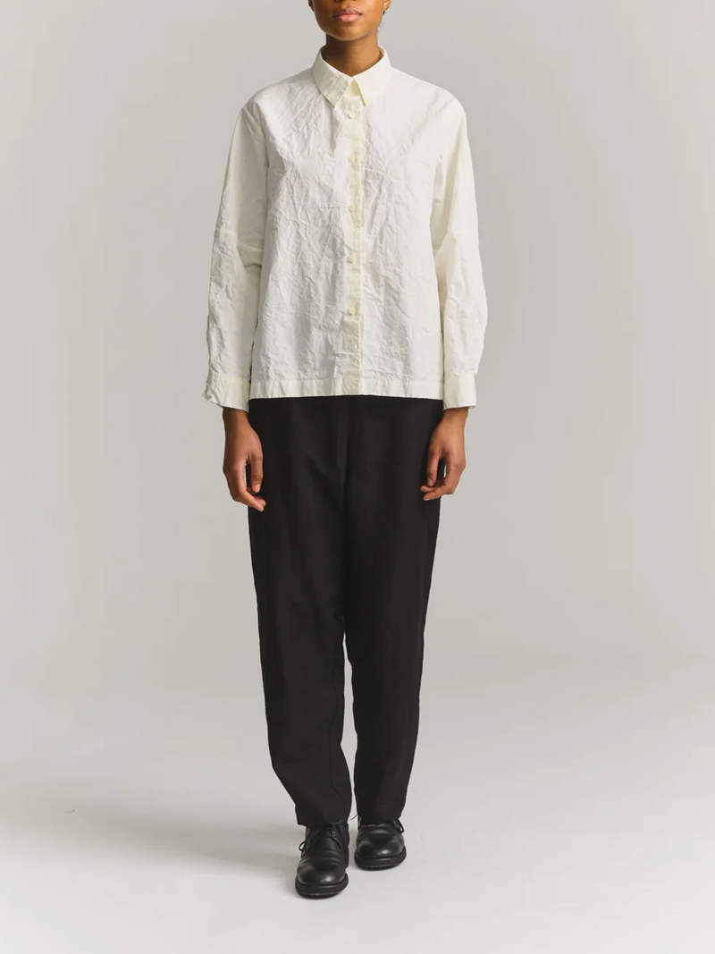 Casey Casey-Elena Shirt - Paper Cot - White-Shirts-XS-Boboli-Vancouver-Canada