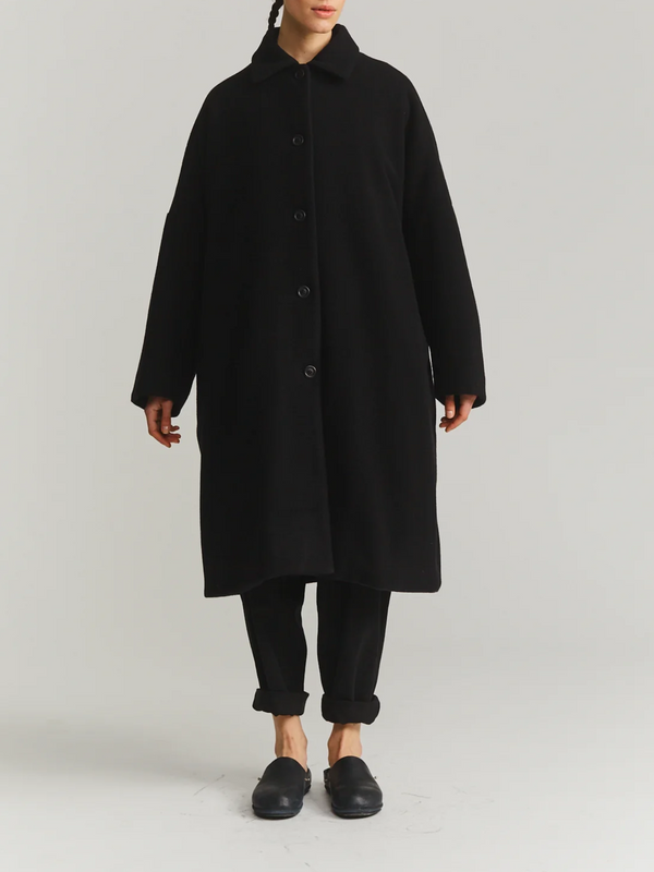 Casey Casey-Big Blobby Coat - Kasper - Black-Coats-S-Boboli-Vancouver-Canada