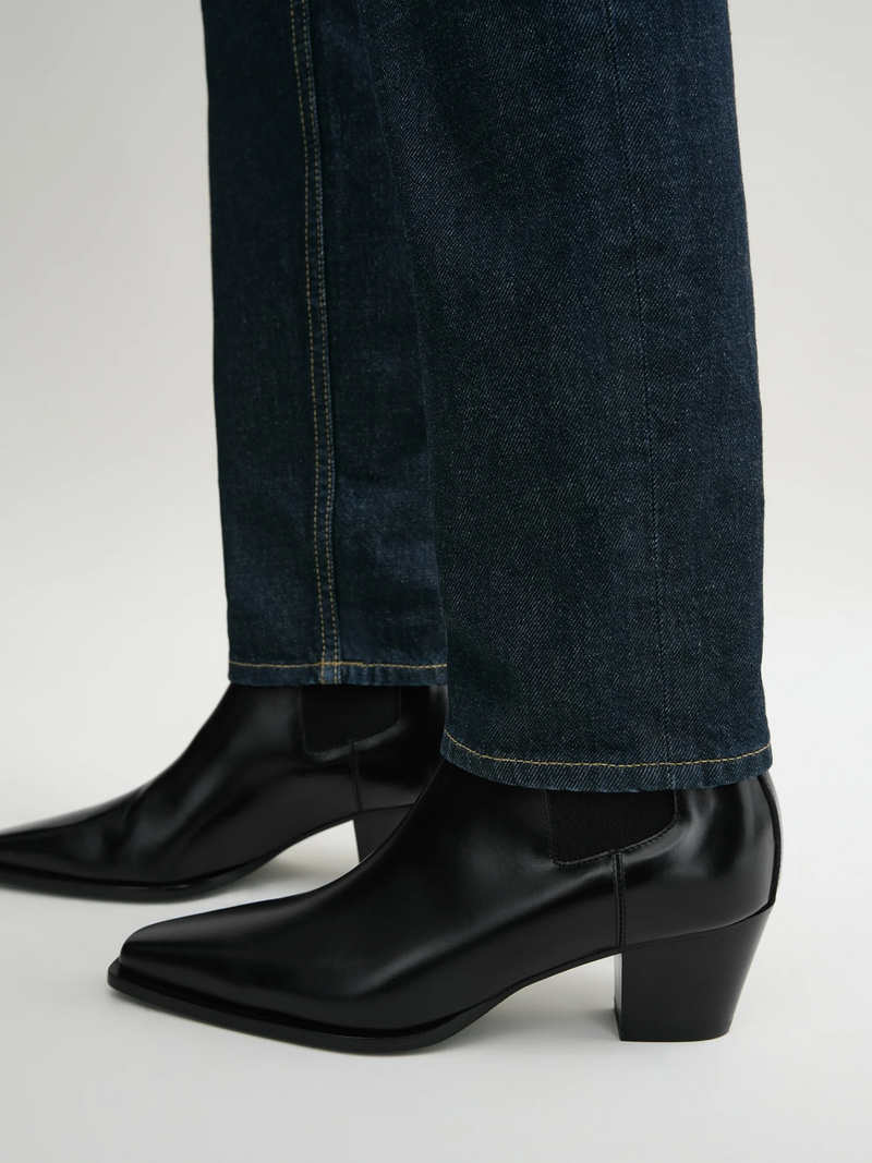 Totême-The City Boot - Black-Shoes-Boboli-Vancouver-Canada