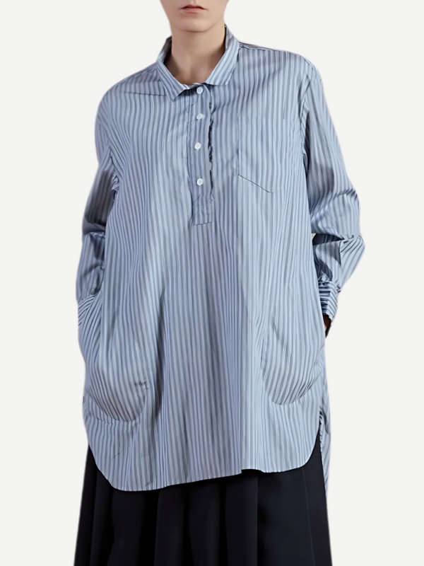 Bergfabel-Tania Shirt - Stripe-Shirts-Boboli-Vancouver-Canada