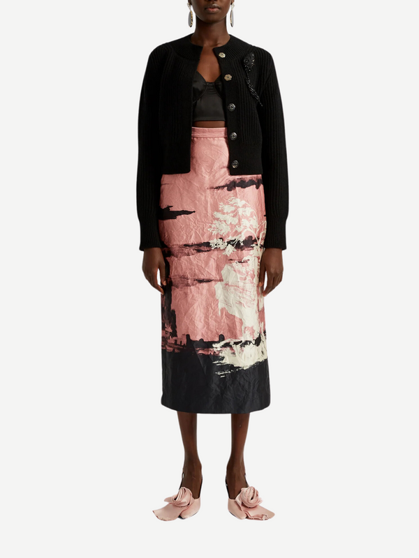 Erdem-Pencil Midi Skirt - Ballet Pink-Skirts-Boboli-Vancouver-Canada