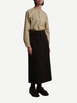 Toogood-The Scout Skirt - Walnut-Skirts-Boboli-Vancouver-Canada