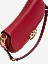 Valentino-Small Ohval Shoulder Bag - Red-Bags-One Size-Boboli-Vancouver-Canada