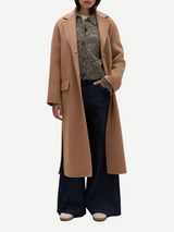 Aspesi-Double Wool Coat - Camel-Coats-Boboli-Vancouver-Canada