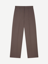 Stella McCartney-Canvas Tailoring Loose Trouser - Taupe-Pants-Boboli-Vancouver-Canada