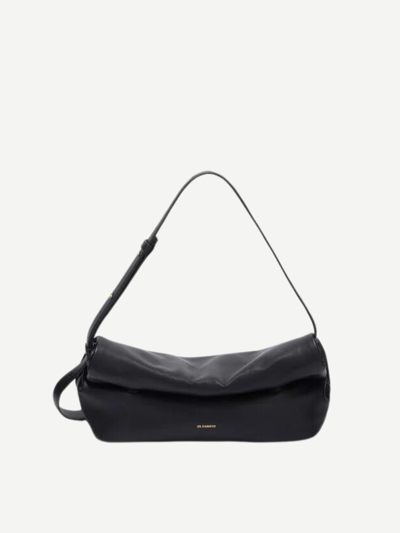 Jil Sander-Rollup Crossbody Small - Black-Bags-One Size-Boboli-Vancouver-Canada