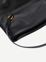 Jil Sander-Rollup Crossbody Small - Black-Bags-One Size-Boboli-Vancouver-Canada