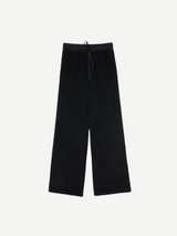 Jil Sander-Wool Pile Pants - Black-Pants-Boboli-Vancouver-Canada