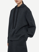 Jil Sander-Hooded Sweatshirt - Carbon Grey-Shirts-Boboli-Vancouver-Canada