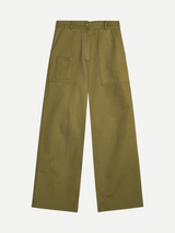 Cecilie Bahnsen-Anita Trousers - Olive Green-Pants-Boboli-Vancouver-Canada