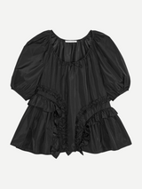 Cecilie Bahnsen-Arabella Top - Black-Tops-Boboli-Vancouver-Canada